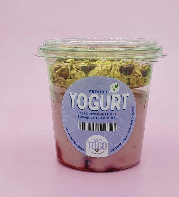 ToGo kersenyoghurt bosfruit muesli