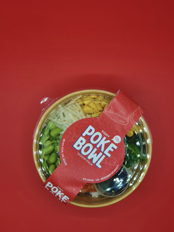 ToGo pokebowl sashimi zalm
