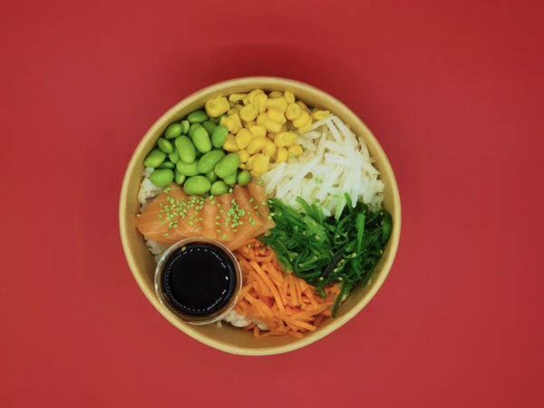 ToGo pokebowl sashimi zalm - Afbeelding 2