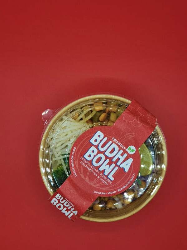ToGo budhabowl pompoen kikkererwten siracha