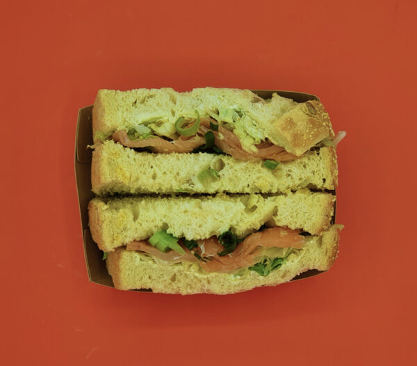 ToGo sandwich gerookte zalm
