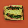 ToGo sandwich bieten hummus