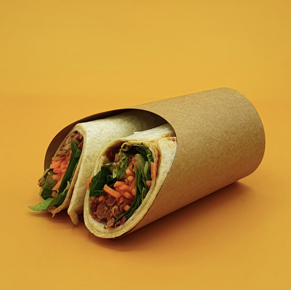 ToGo wrap pulled beef  wortelsalade - Afbeelding 2