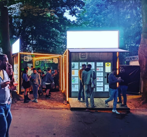 Containers - onbemande oplossingen TastyLockers