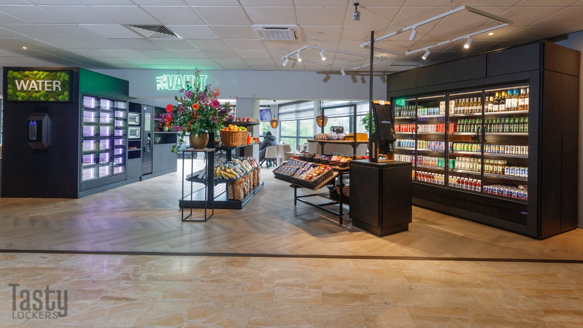 TastyLockers mercure met logo TastyLockers