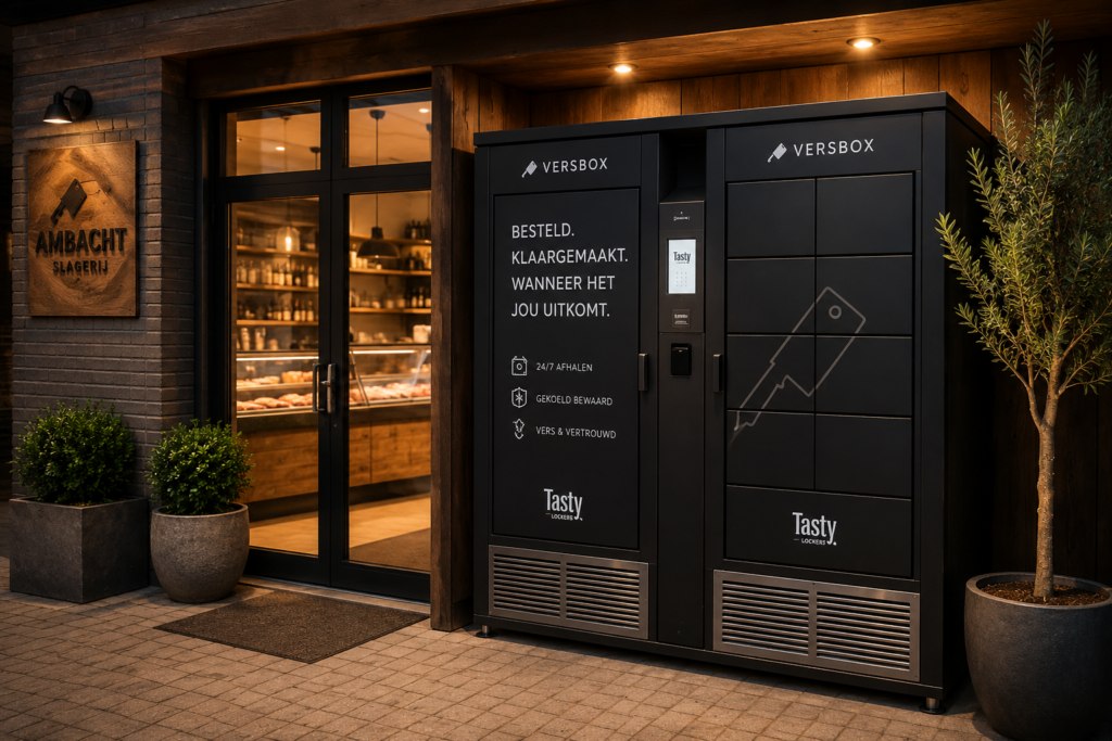 De Versbox voor slagers en speciaalzaken - TastyLockers
