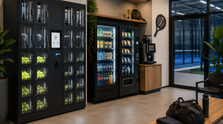 Onbemande oplossingen sportcomplexen en padelclubs - TastyLockers