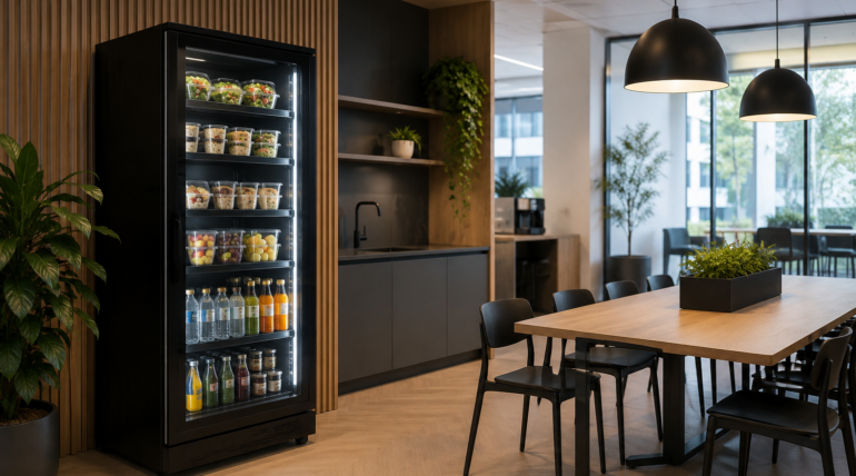 Smartfridge op kantoor - TastyLockers