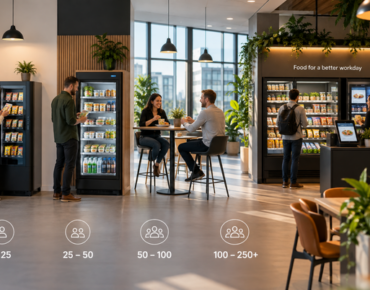 Welke kantineoplossing past bij hoeveel medewerkers TastyLockers